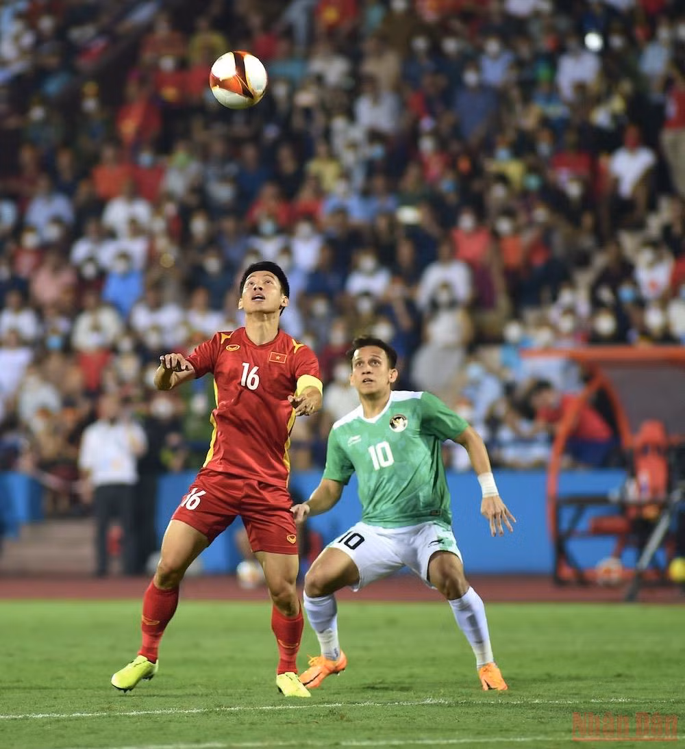 (Hết hiệp 1) U23 Việt Nam 0-0 U23 Indonesia: Thế trận giằng co -0