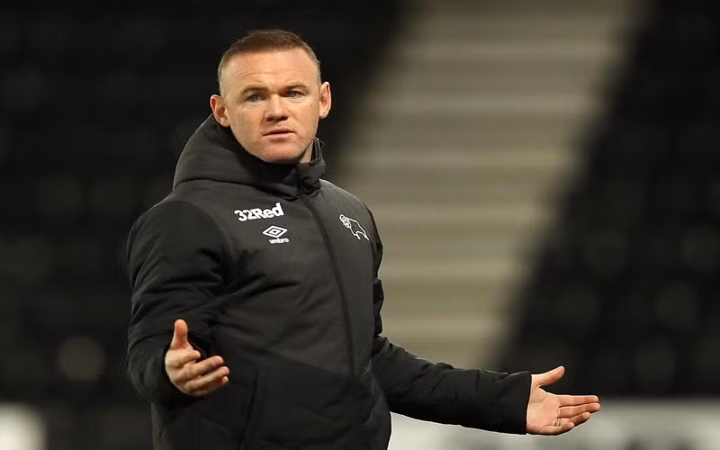 Wayne Rooney chỉ thắng 30% trong tổng số 33 trận dẫn dắt Derby. (Ảnh: Getty Images)