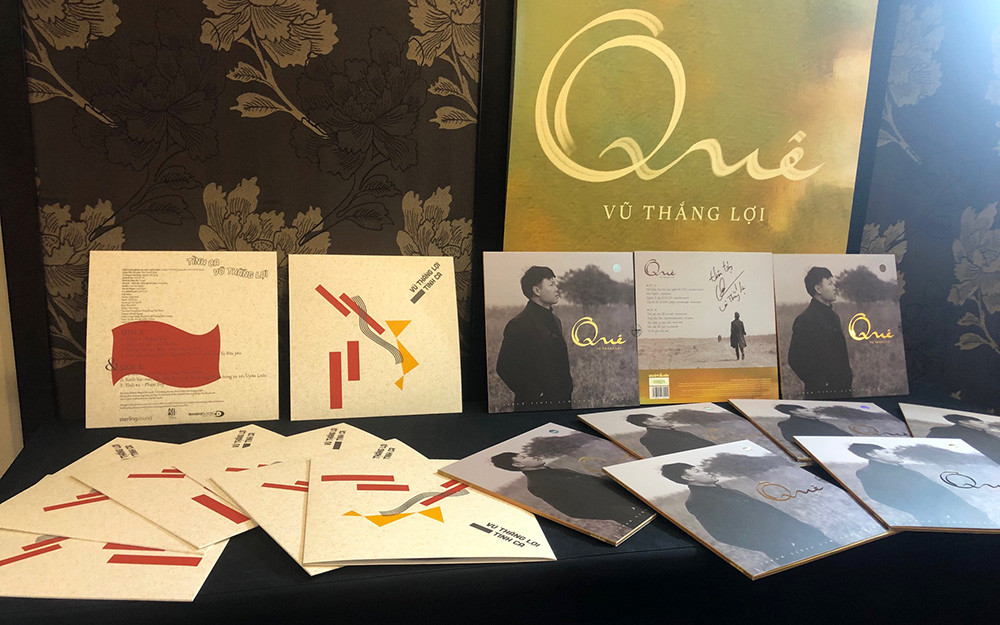 Đĩa than "Quê" của Vũ Thắng Lợi. Ca sĩ Vũ Thắng Lợi: “Làm nhạc để tìm về bản ngã” -0