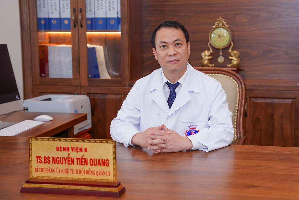 TS, BS Nguyễn Tiến Quang, Chủ tịch Hội đồng quản lý Bệnh viện K. Vaccine phòng Covid-19 có hiệu quả bảo vệ với bệnh nhân ung thư không? -0