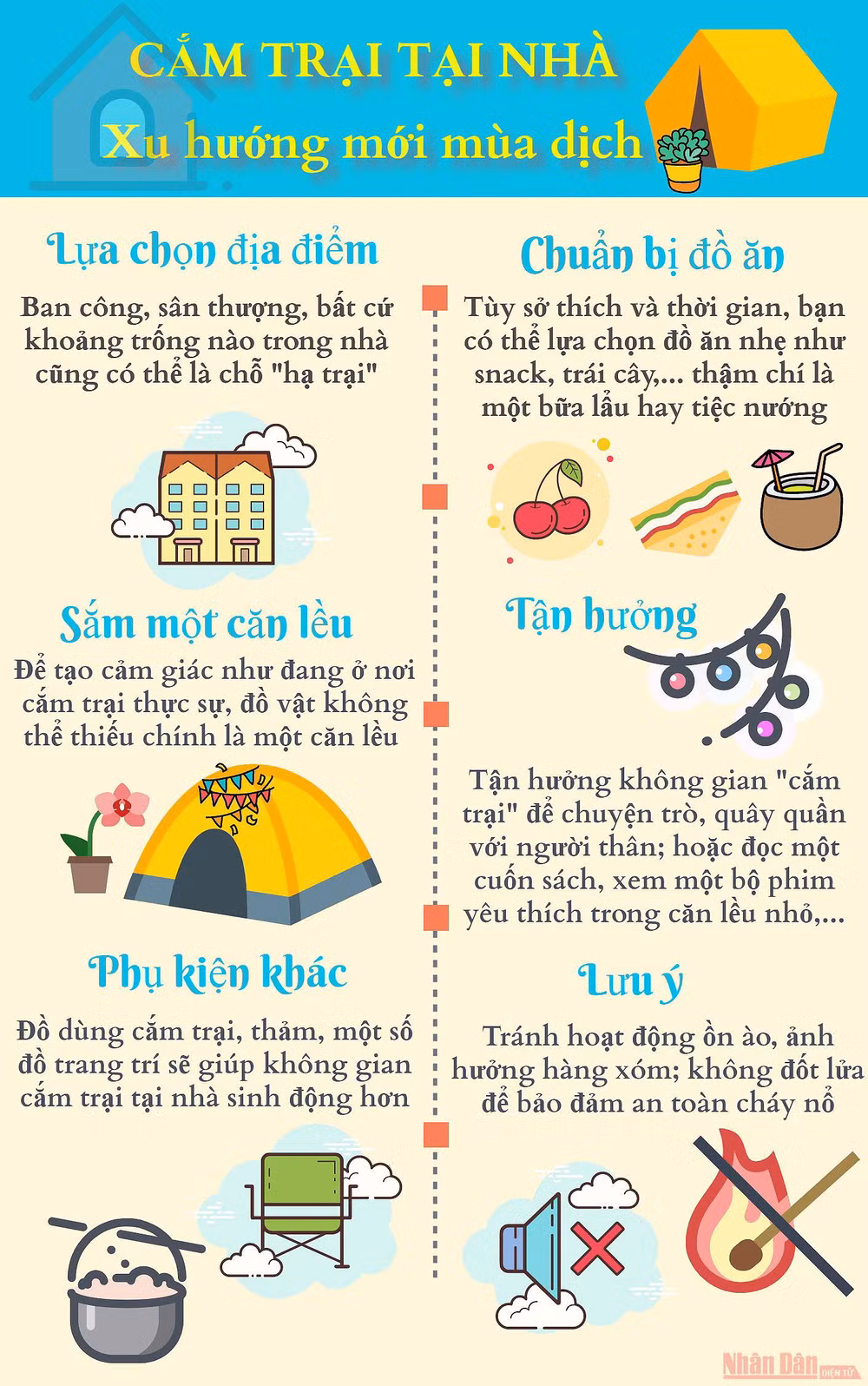 “Cắm trại tại nhà”- trào lưu mới trong mùa dịch Covid-19 -0