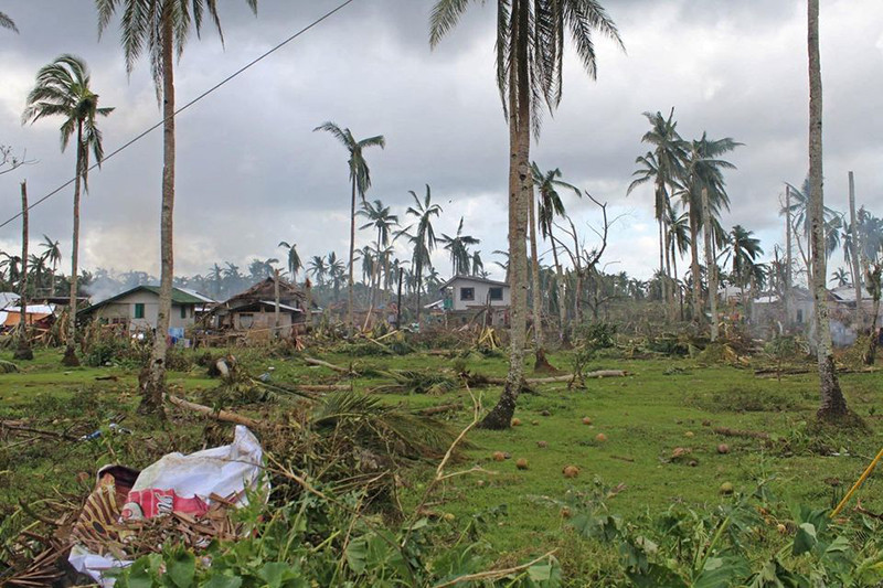 Rai là cơn bão thứ 15 tấn công Philippines trong năm 2021. (Ảnh: Reuters) Ít nhất 375 người chết do bão Rai, Philippines khẩn trương tìm người mất tích -0