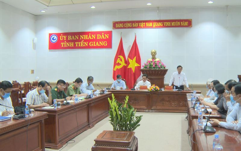 Tỉnh Tiền Giang họp khẩn để chỉ đạo cho công tác phòng, chống dịch SARS-CoV-2. Các địa phương nỗ lực chung tay chống dịch Covid-19 -0
