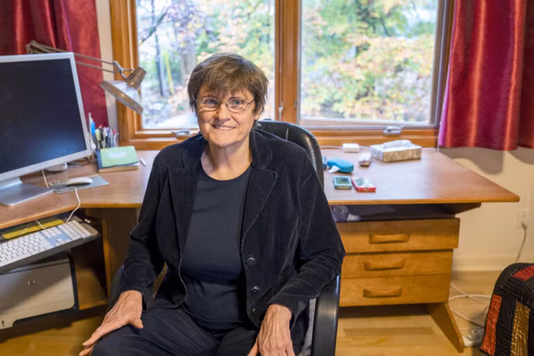 Katalin Kariko, hiện là Phó chủ tịch cấp cao tại BioNTech phụ trách mảng mRNA. Ảnh: Boston Globe 