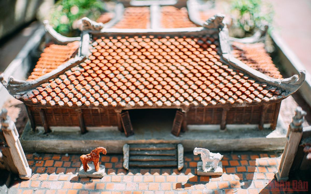 Gìn giữ dấu tích xưa từ những mô hình tiểu cảnh