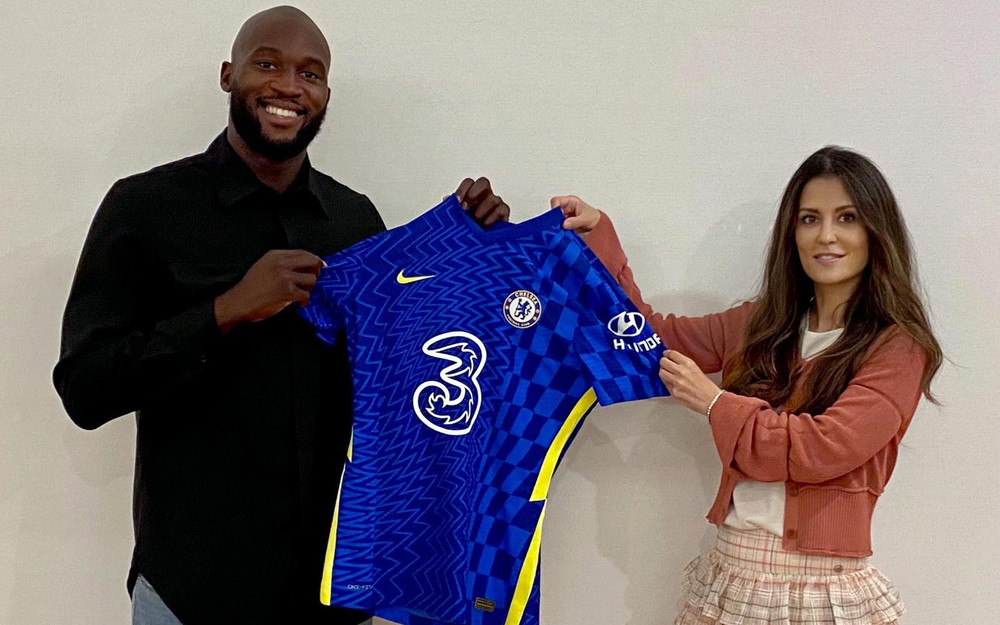 Lukaku trở lại Chelsea với một bản hợp đồng “bom tấn”. (Ảnh: Chelsea FC)