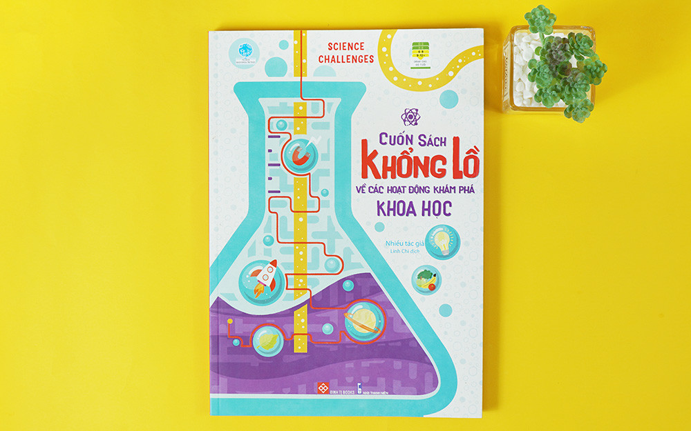 Bé khám phá khoa học qua những trò vui. Những cuốn sách cho bạn nhỏ mùa hè -0