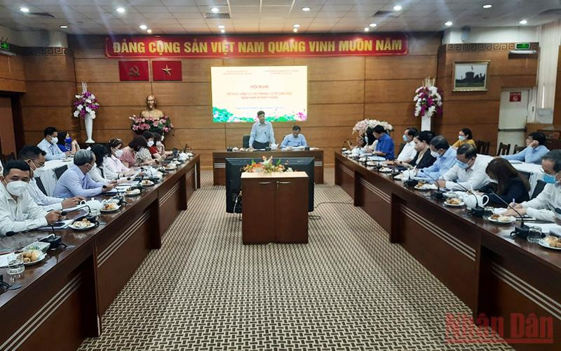 Quang cảnh hội nghị. 