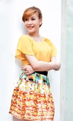 Người mẫu Thu Trà.