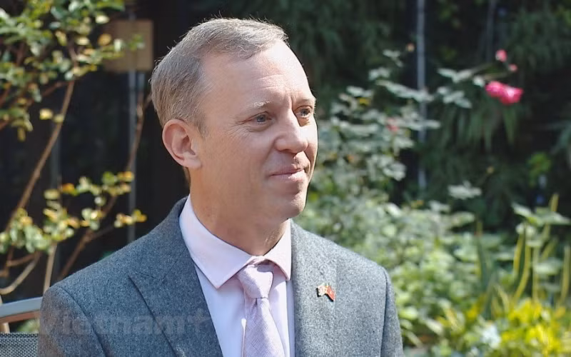 Đại sứ Vương quốc Anh tại Việt Nam Gareth Ward. (Ảnh: TTXVN)