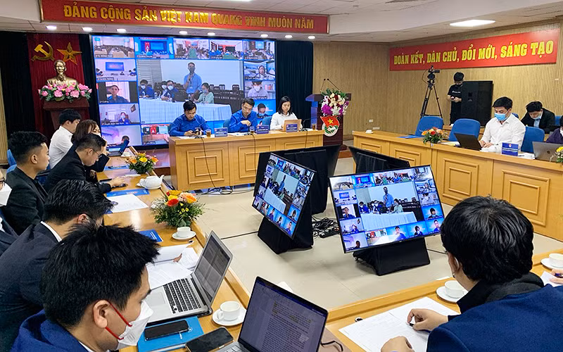 Toàn cảnh hội nghị.