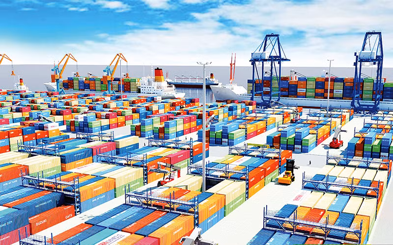 Hoạt động logistics vẫn là một trong những khâu còn hạn chế trong hoạt động xuất khẩu. Ảnh | CTV