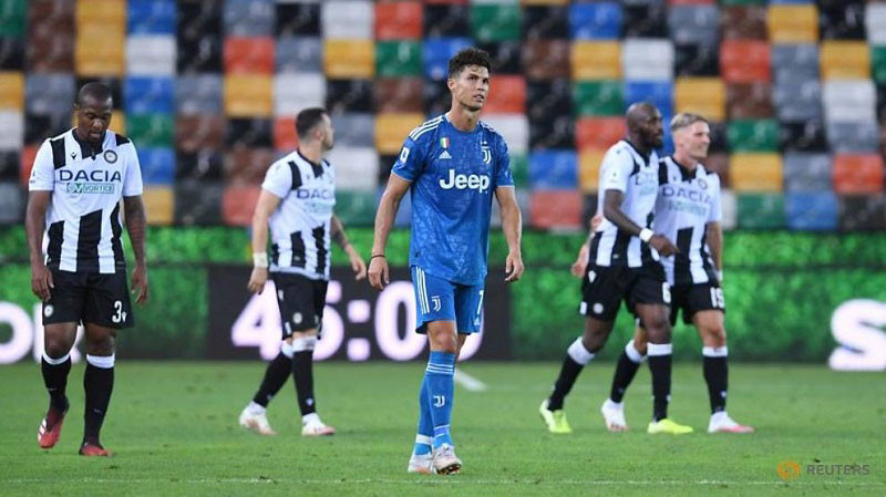 Cristiano Ronaldo và đồng đội đã có một trận đấu dưới sức. (Ảnh: Reuters)