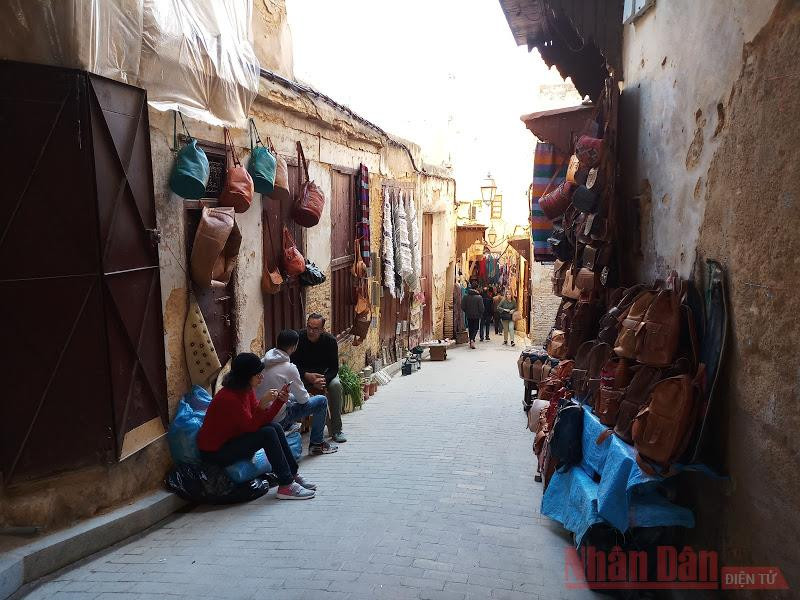 Một góc Medina của thành Fez Tản mạn những cung đường Morocco -0