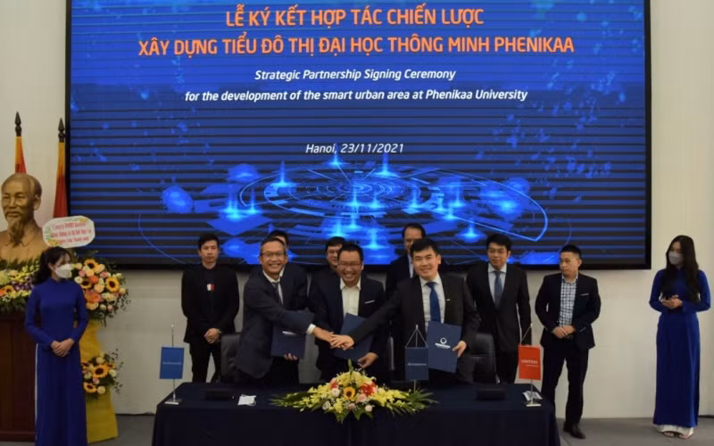 Quang cảnh Lễ ký kết.