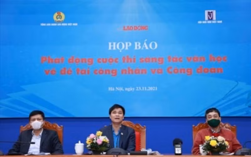 Phát động Cuộc thi sáng tác văn học về đề tài công nhân, công đoàn.