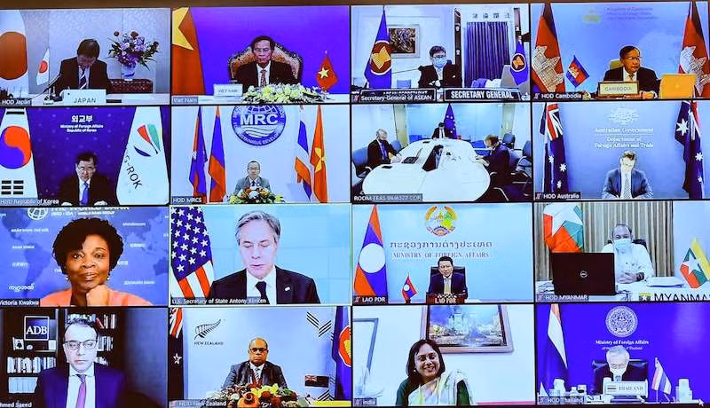 Hội nghị Bộ trưởng Những người bạn của Mê Kông lần thứ nhất -0