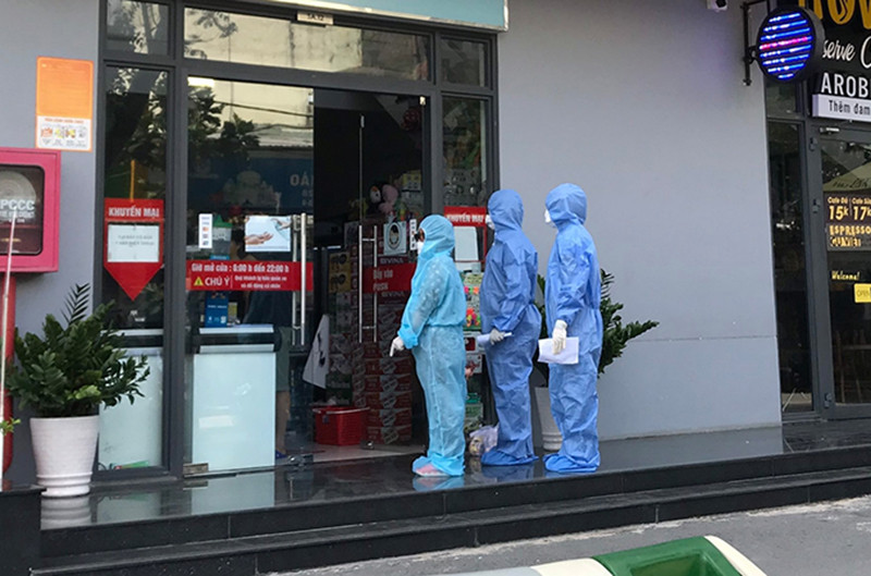 Lực lượng chức năng truy vết liên quan đến một ca bệnh ở chung cư trên địa bàn TP Thuận An, tỉnh Bình Dương. Bình Dương có thêm ca dương tính với SARS-CoV-2 -0