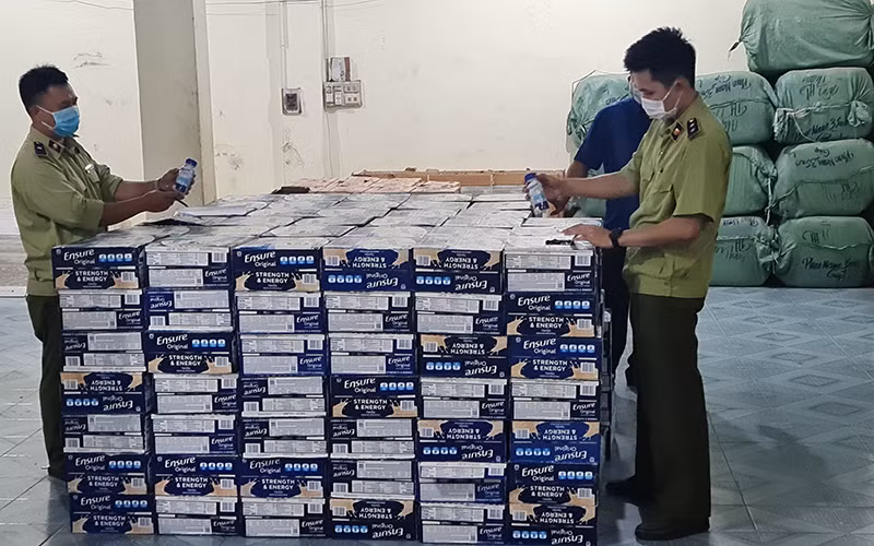 Số hàng hóa không có hóa đơn, chứng từ hợp pháp.