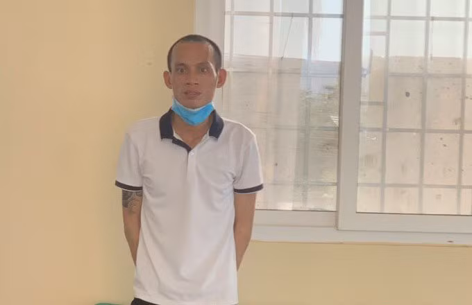 Nguyễn Văn Hậu khi làm việc tại Đồn Biên phòng CKQT Hà Tiên