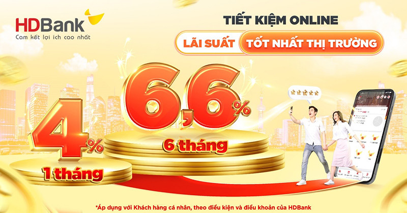 Tiết kiệm online, lãi suất tốt nhất thị trường. Tít trong phần ghi chú -0