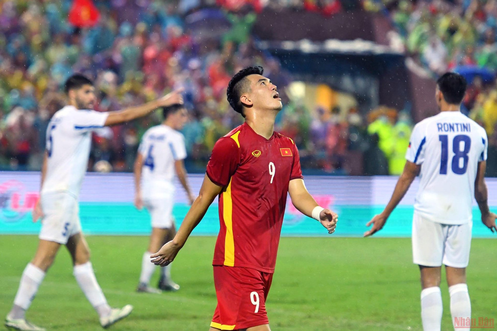 (Ảnh: THÀNH ĐẠT) U23 Việt Nam hòa đáng tiếc U23 Philippines -0