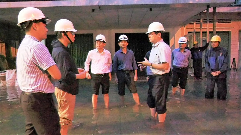 Lãnh đạo EVNCPC kiểm tra tình hình lưới điện tại Quảng Ngãi. Khôi phục cấp điện cho gần 660 nghìn khách hàng -0