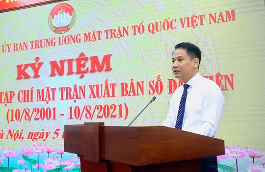 Kỷ niệm 20 năm Tạp chí Mặt trận xuất bản số đầu tiên -0