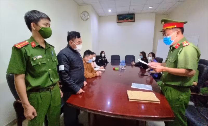 Bị can Nguyễn Quang Trung bị bắt chiều nay, 7/12.