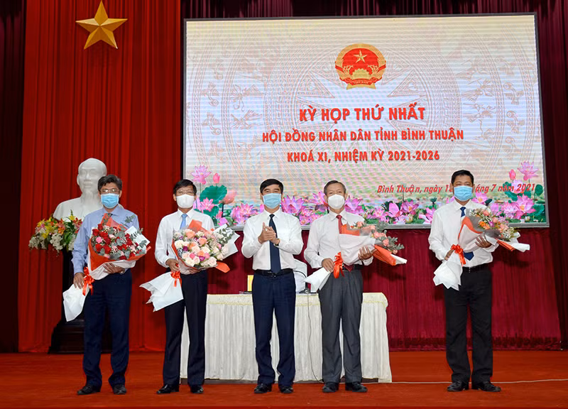 Bình Thuận bầu các chức danh chủ chốt HĐND và UBND tỉnh nhiệm kỳ 2021 - 2026 -0