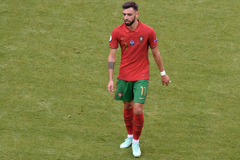 Bruno Fernandes đang có màn trình diễn nhạt nhòa ở đội tuyển. 