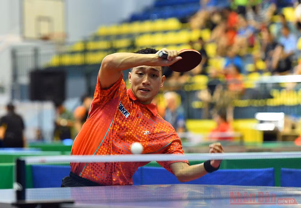 Những khoảnh khắc đẹp tại Giải vô địch bóng bàn Báo Nhân Dân -0