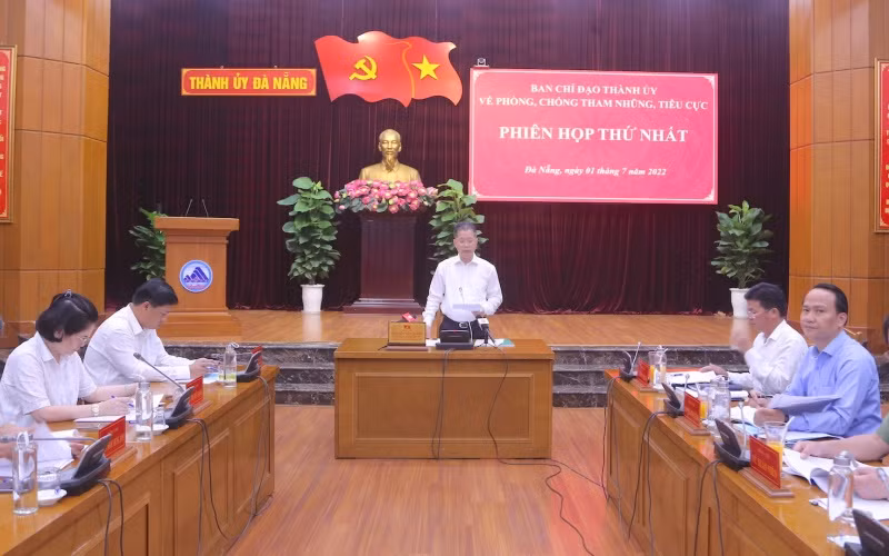 Ban Chỉ đạo phòng chống tham nhũng, tiêu cực thành phố Đà Nẵng họp phiên thứ nhất.