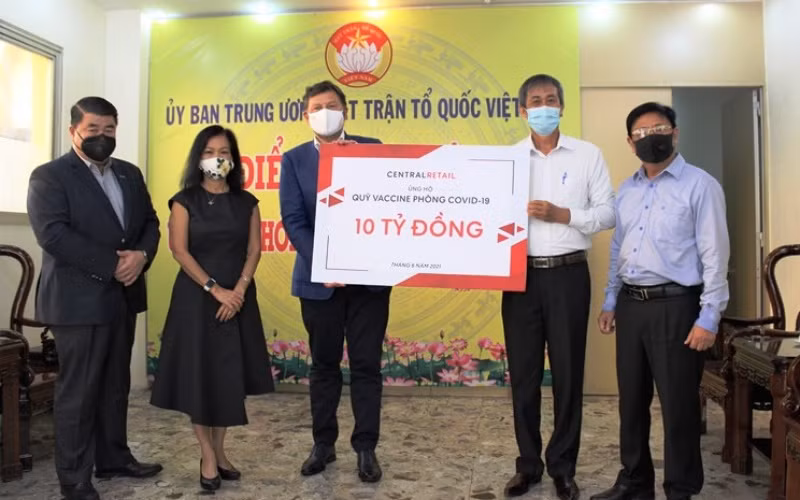 Hưởng ứng chung tay hỗ trợ ủng hộ Quỹ vaccine ngừa Covid-19 -0