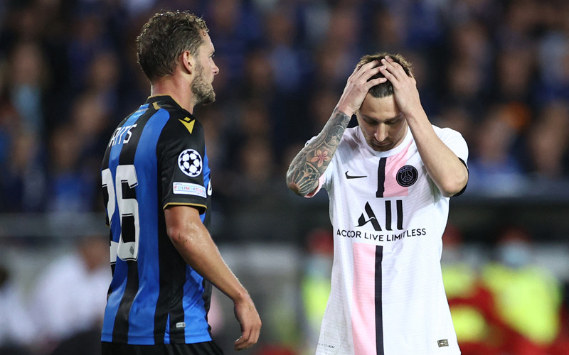 Lionel Messi có màn ra mắt không như ý ở Champions League. (Ảnh: Getty Images) 