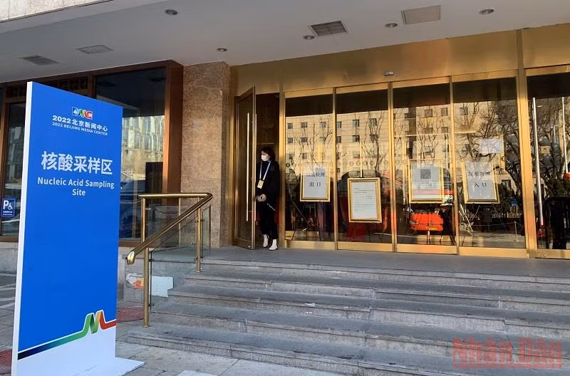 Khám phá Trung tâm báo chí Olympic Bắc Kinh 2022 -0