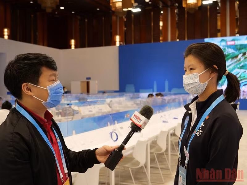 Khám phá Trung tâm báo chí Olympic Bắc Kinh 2022 -0