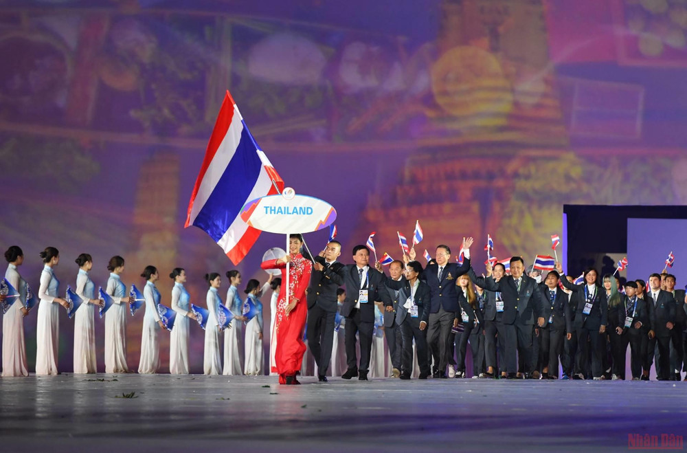 (Ảnh: Thành Đạt) Những hình ảnh ấn tượng trong Lễ khai mạc SEA Games 31 -0