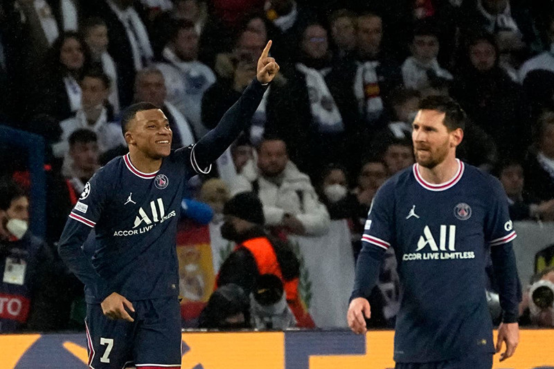 Mbappe tỏa sáng rực rỡ trong đêm Messi gây thất vọng. (Ảnh: Getty Images)