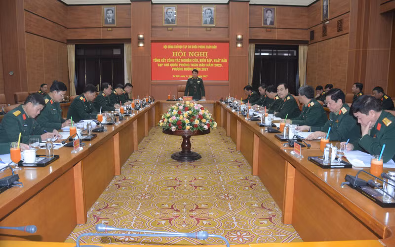  Nâng cao chất lượng tuyên truyền trên Tạp chí quốc phòng toàn dân -0