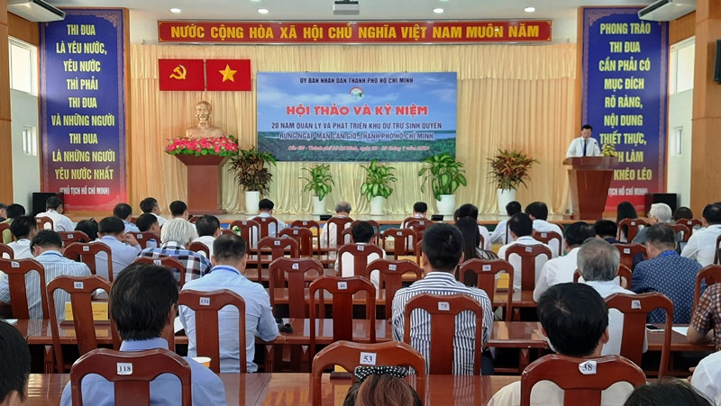 Quang cảnh hội thảo. Để khu dự trữ sinh quyển thế giới đầu tiên Việt Nam phát triển bền vững -0