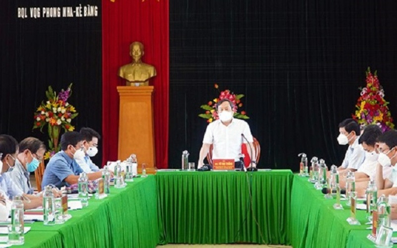 Bí thư Tỉnh ủy Quảng Bình Vũ Đại thắng làm việc với các ngành, doanh nghiệp về khôi phục du lịch. Quảng Bình sẽ đón khách du lịch khi chuyển sang trạng thái “bình thường mới” -0