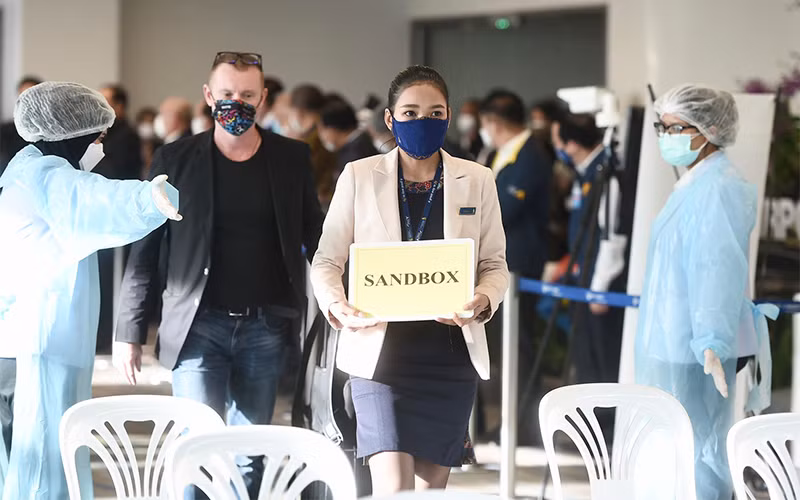 Quyết định tiếp tục mở cửa du lịch tại các địa phương được đưa ra sau thành công của mô hình “Hộp cát Phuket”. (Ảnh: Chính phủ Thái Lan)