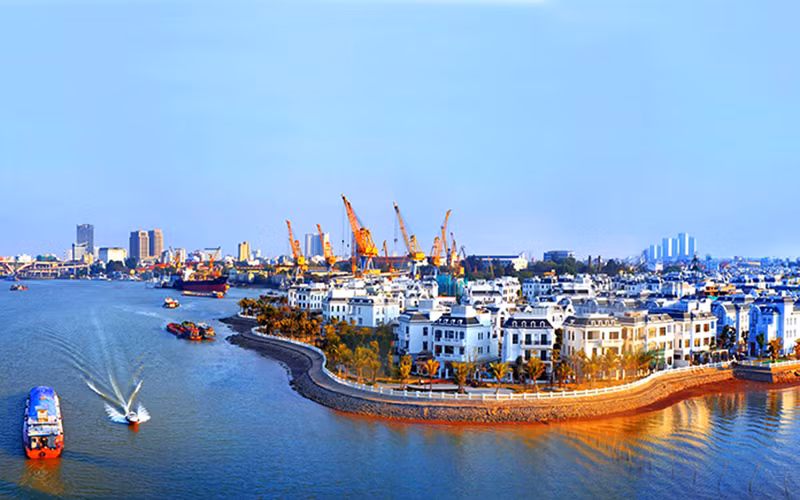 TP Hải Phòng ngày càng khang trang, hiện đại.