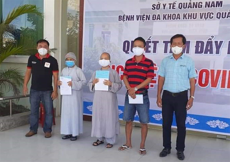 Đến nay, Bệnh viện đa khoa khu vực Quảng Nam đã trao giấy ra viện cho 29 BN khỏi bệnh.