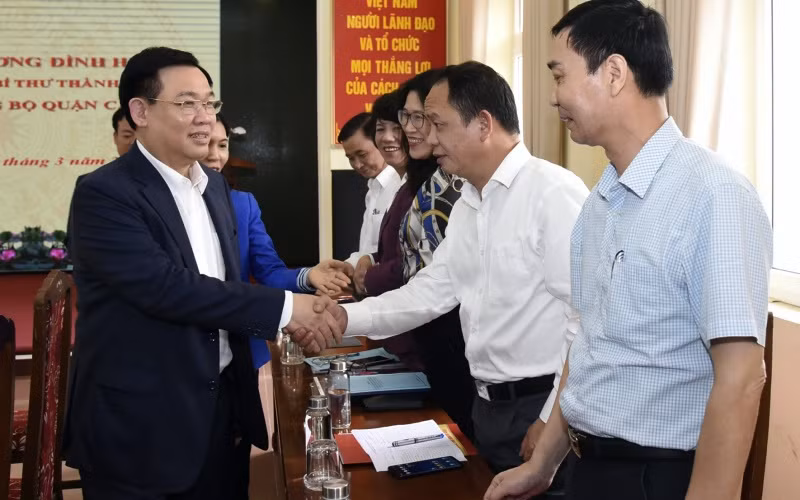 Chủ động kết nối nguồn nhân lực, thành lập mạng lưới sáng kiến quận Cầu Giấy -0