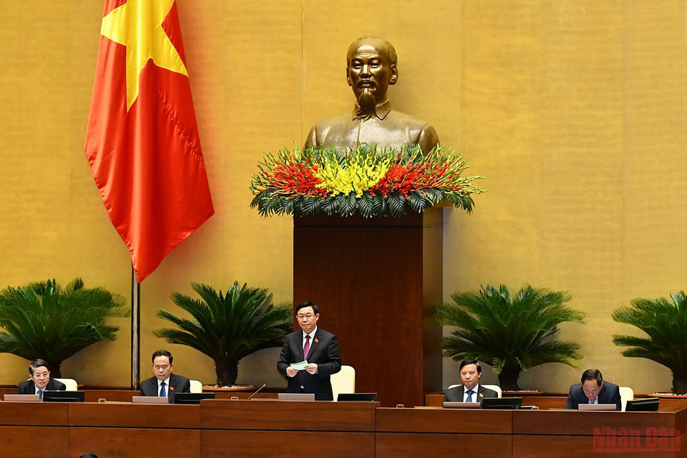Chủ tịch Quốc hội Vương Đình Huệ phát biểu kết luận Phiên chất vấn và trả lời chất vấn. Tinh thần trách nhiệm cao trước Quốc hội, cử tri và nhân dân -0