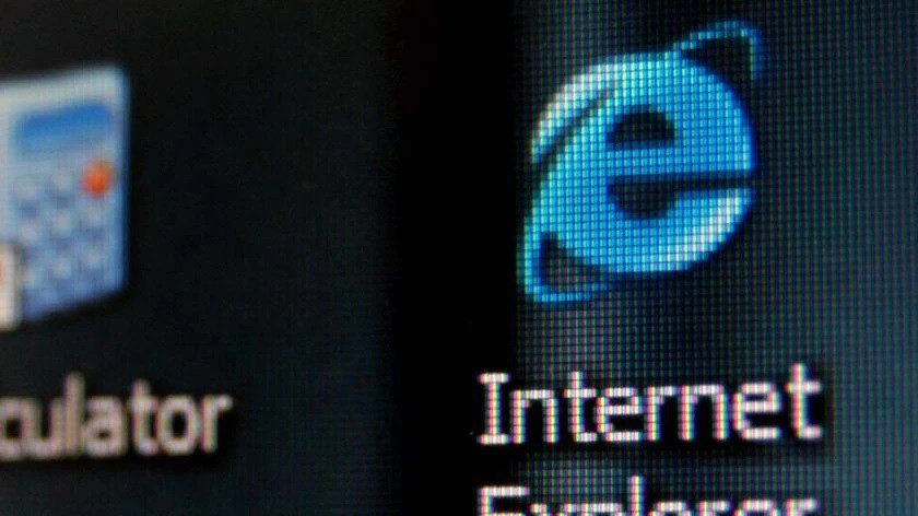 Internet Explorer hiện chỉ còn chiếm một phần nhỏ thị trường mà nó từng thống trị. Ảnh: ABC News.