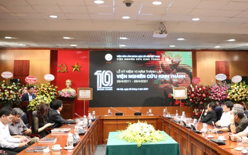 1.	Lễ kỷ niệm 10 năm thành lập Viện Nghiên cứu Kinh thành (28-4-2011 - 28-4-2021).