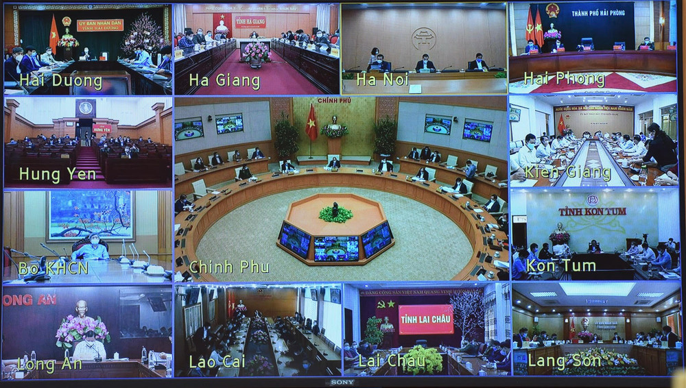 Thường trực Chính phủ họp ứng phó Covid-19 ảnh 2 Thường trực Chính phủ họp ứng phó Covid-19 -0